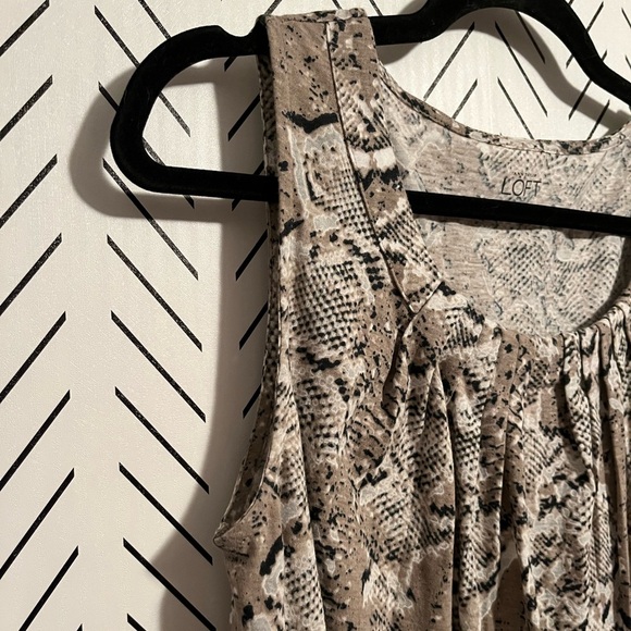 Loft Snake Print Tank - Picture 6 of 8